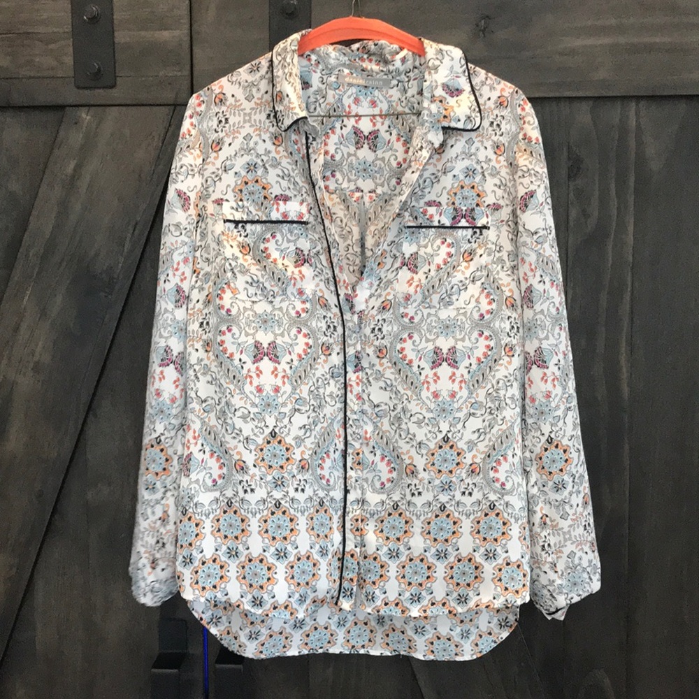Daniel Rainn silk blouse